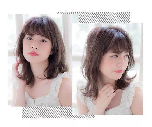 齐肩微卷发型图片,齐肩发型新风尚